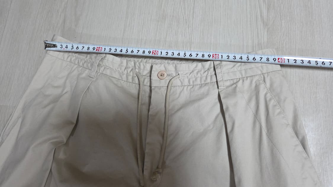 (착샷) 쿠어 면바지 2종 크림 베이지 상품이미지8