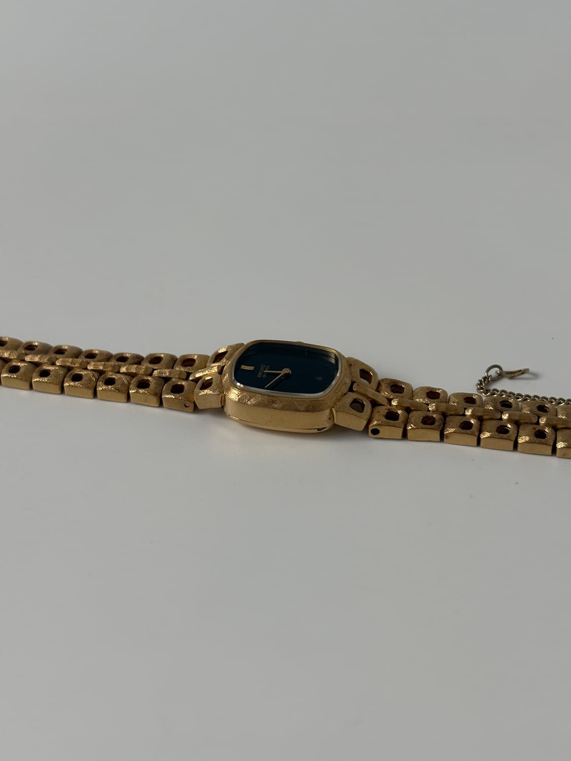 1970s Gold Square Bracelet Ladies Quartz 상품이미지7