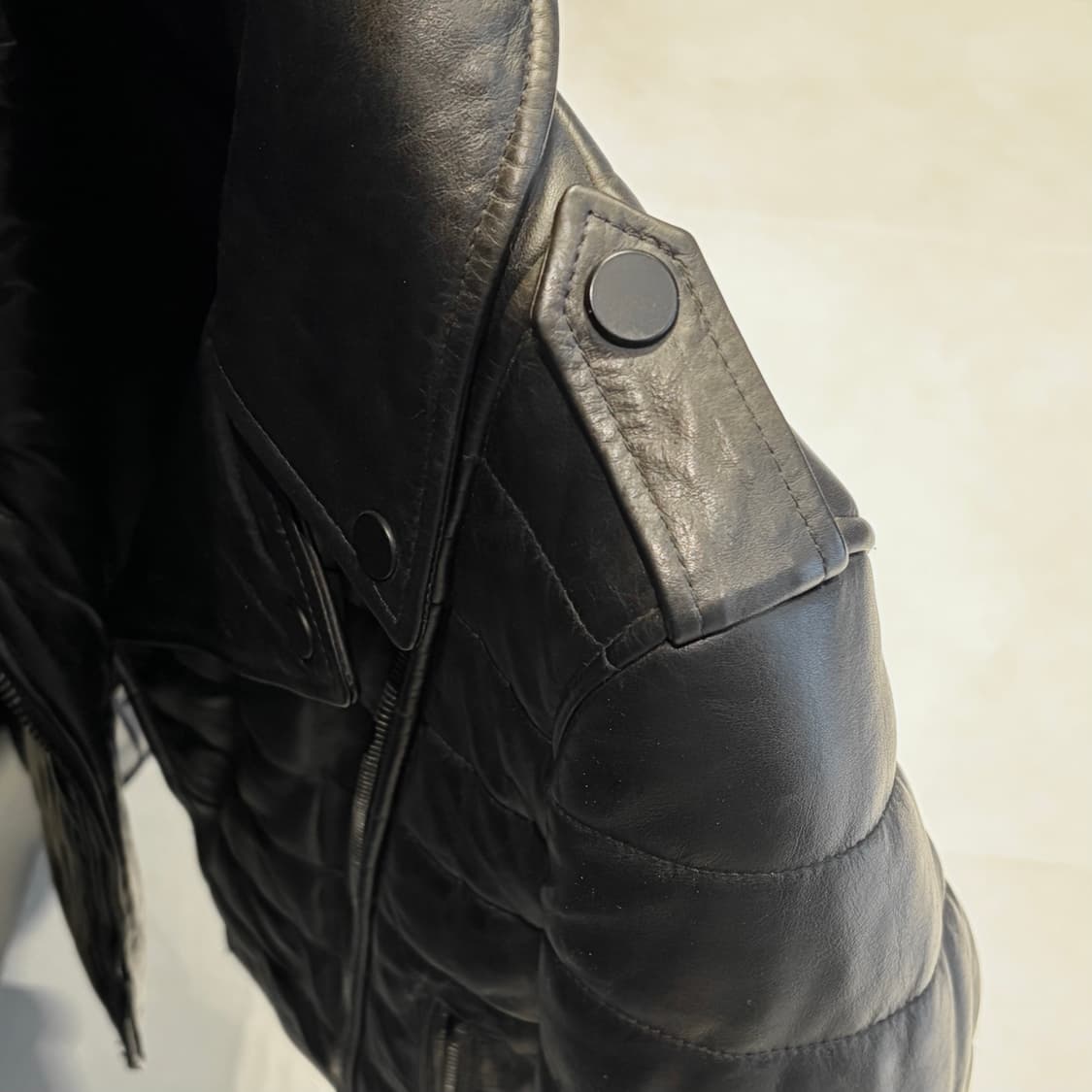 알렉산더왕xH&M 레더 라이더 패딩자켓(90) 상품이미지7