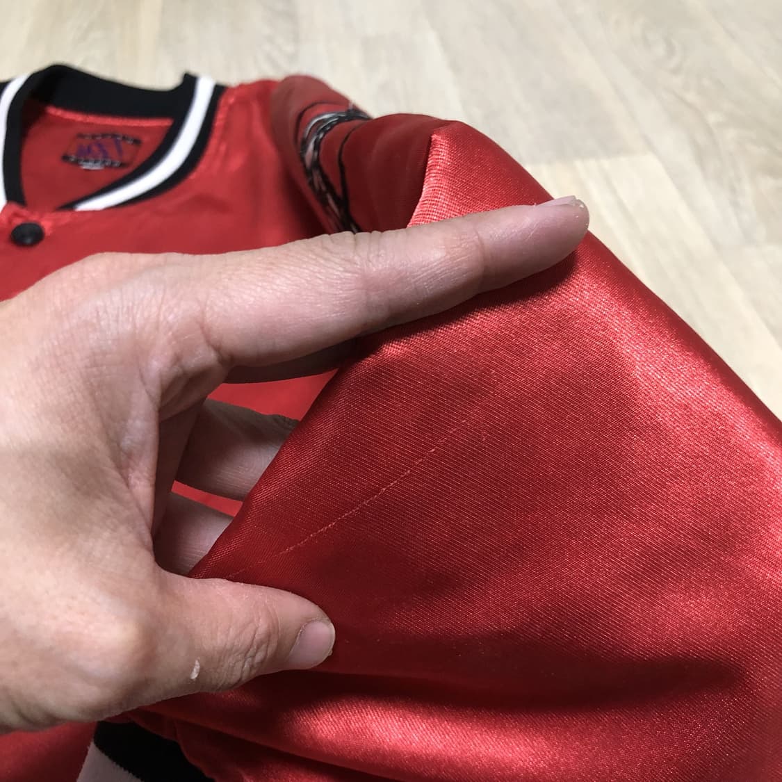 (95) 00's MF! (MAJAH FLAVAH) 엠에프 바시티 자켓 상품이미지9