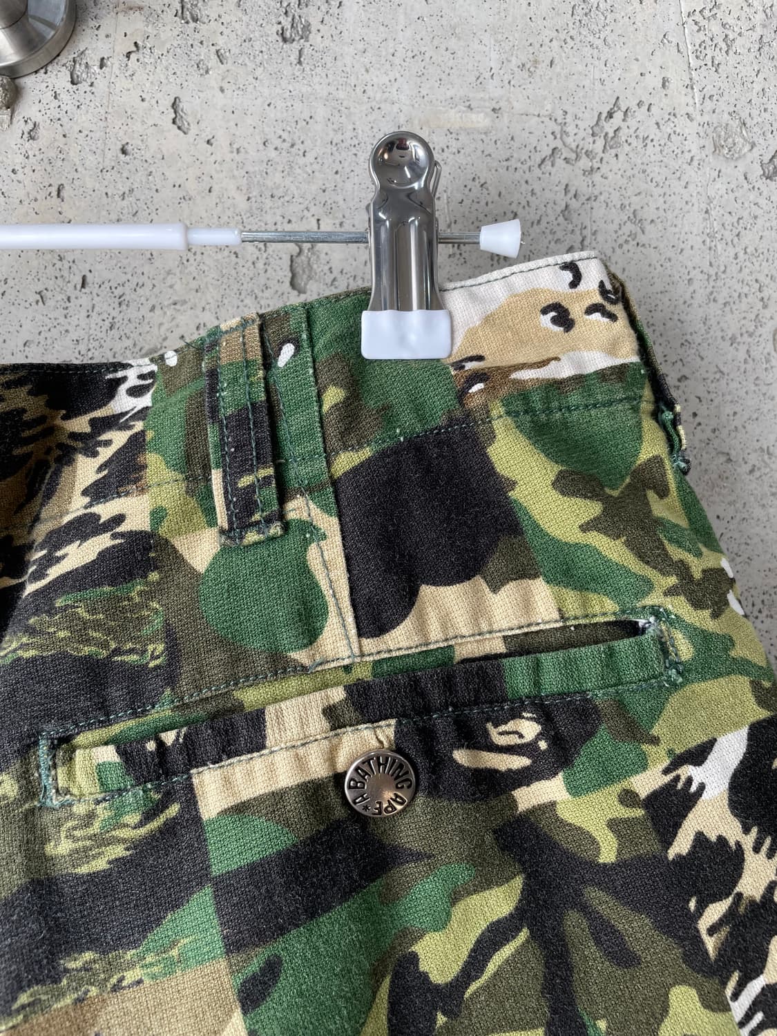 00s Bape 베이프 카모플라쥬 쇼츠 상품이미지9