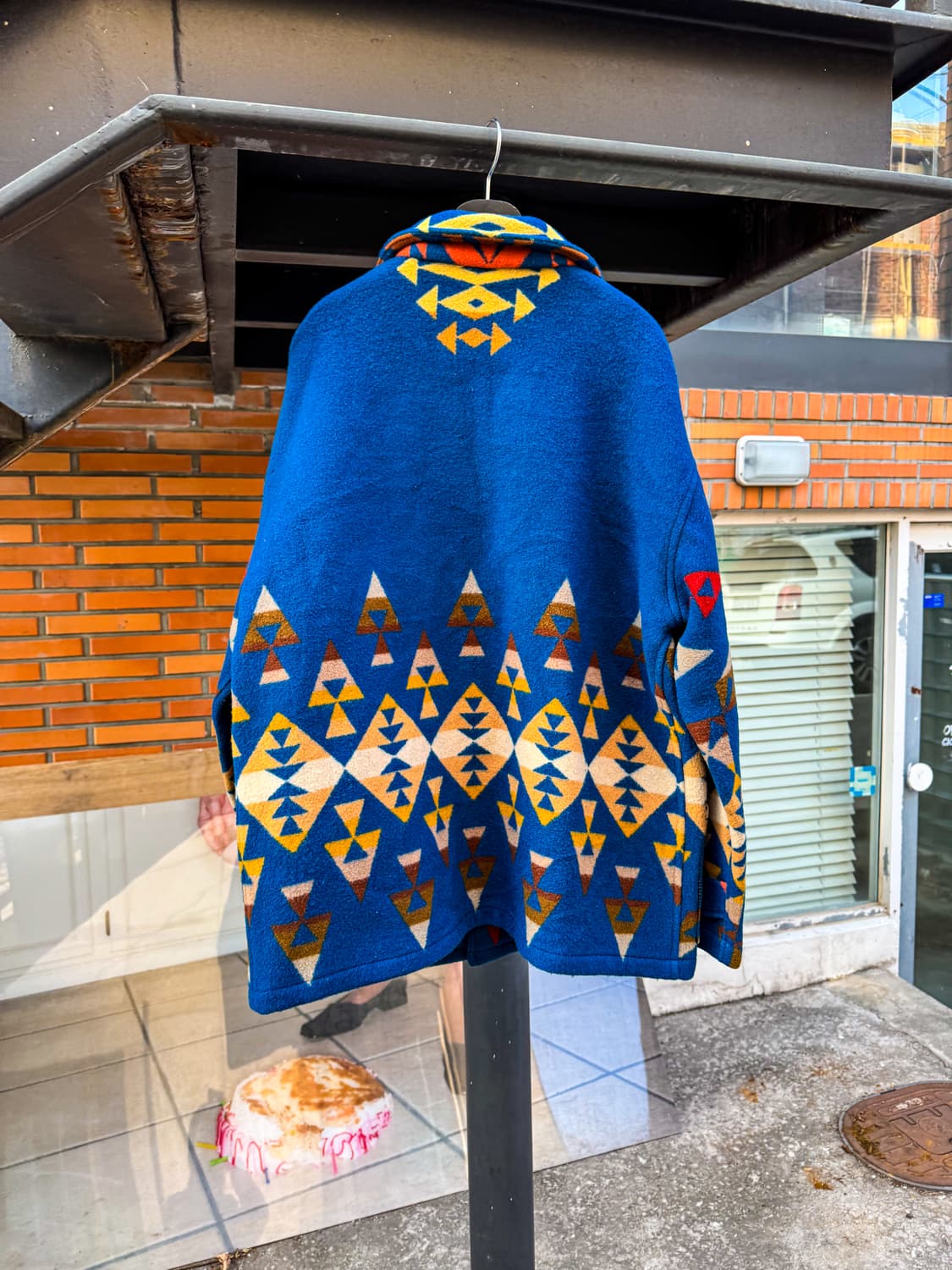 Native Pattern Wool Outdoor Jacket 상품이미지6