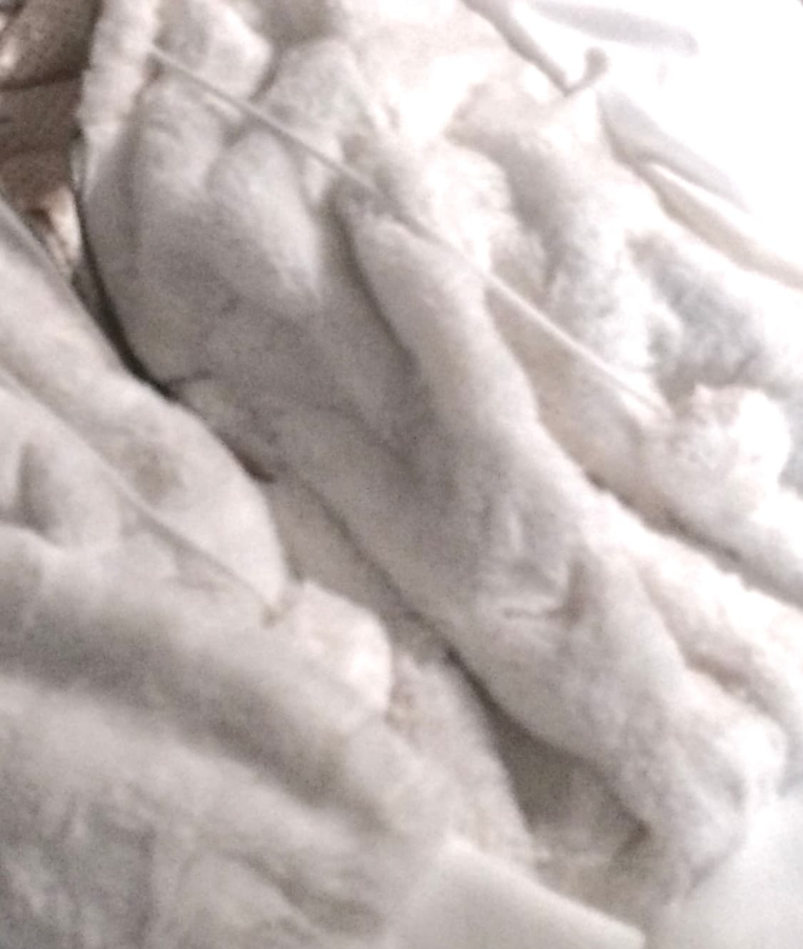 오네갸루 폼폼 후드 퍼 집업 자켓 히메 라떼 갸루 상품이미지4