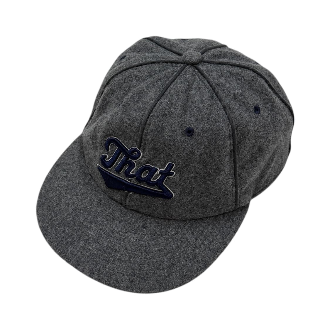 디스이즈네버댓 파이핑 사인 캡 모자 그레이 상품이미지2