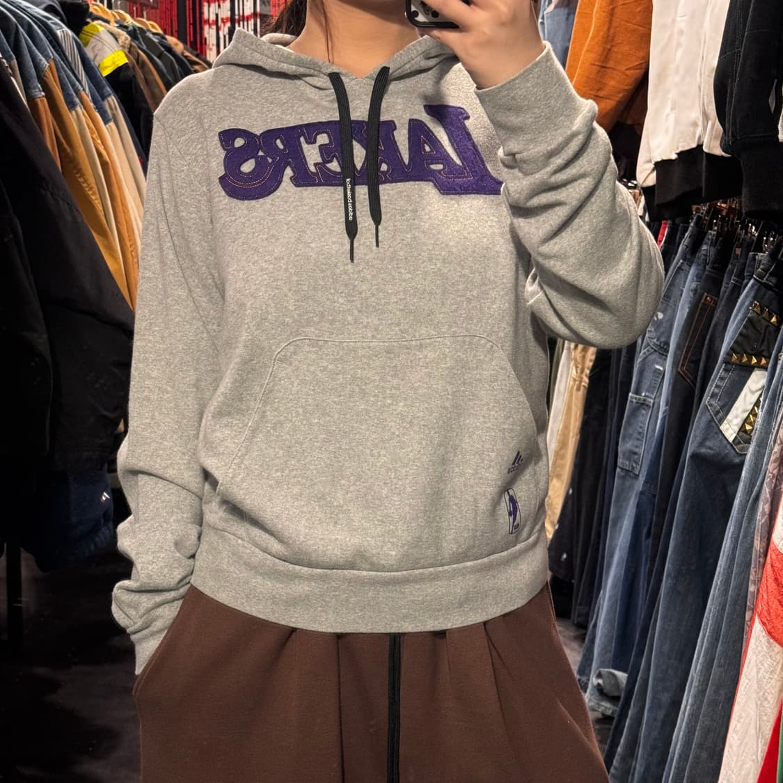 [IM] 아디다스 Lakers후드티 상품이미지2