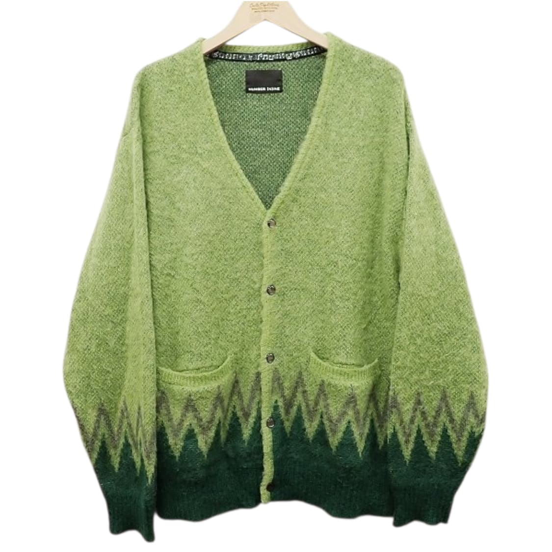 넘버나인 모헤어 울 가디건 상품이미지1