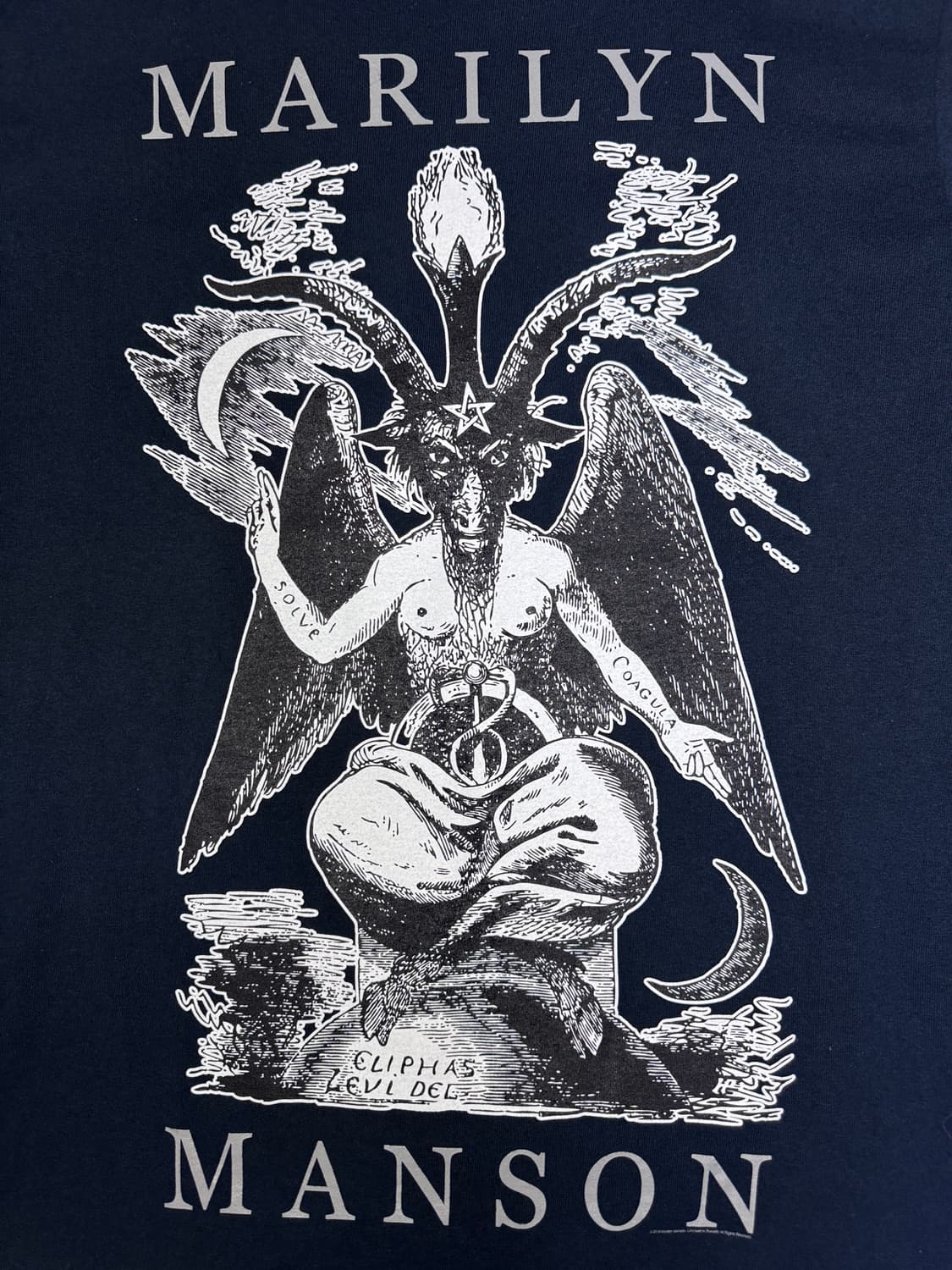 빈티지 마릴린맨슨 바포메트 MARILYN MANSON BAPHOMET S 상품이미지2