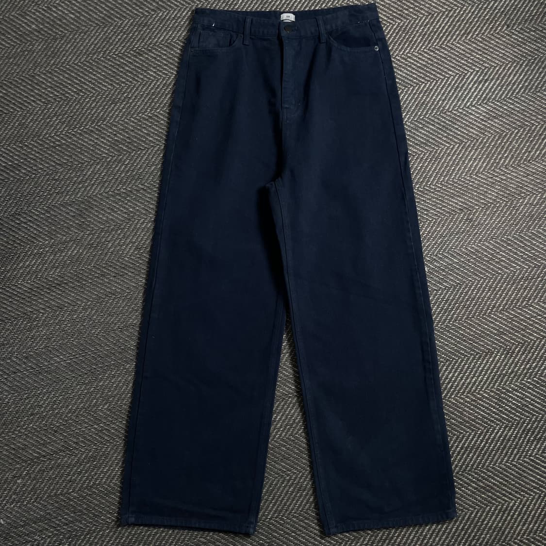 neukimpyo 세미 와이드 데님 팬츠 네이비 y 4942 상품이미지1