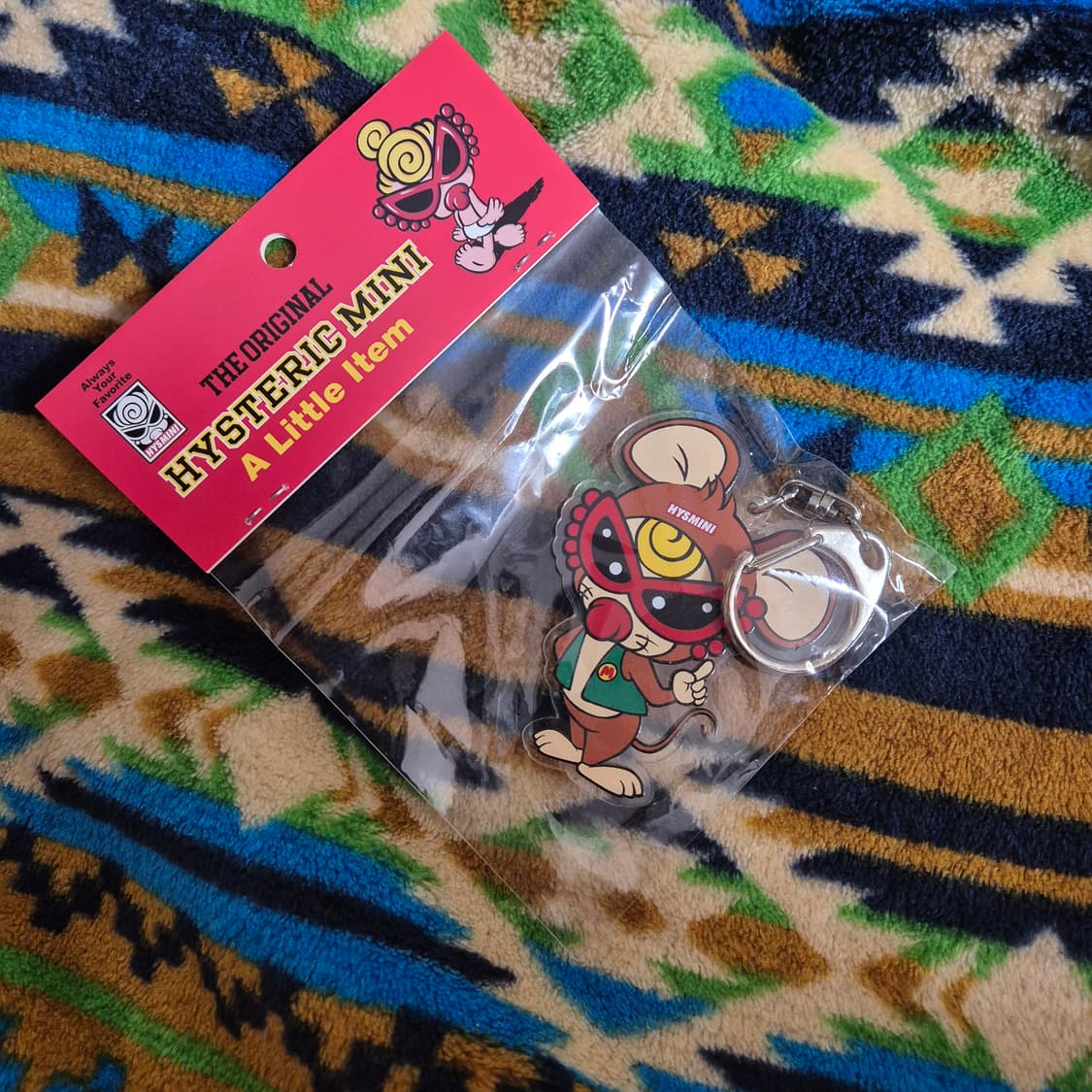 Hystetic glamour mini 히스테릭 미니 쥐 키링 새상품 상품이미지1