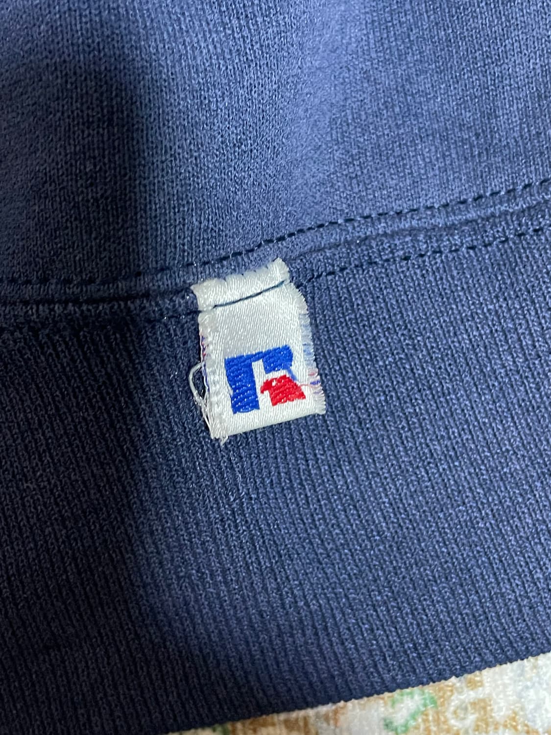 90’s 러셀 네이비 맨투맨 L 미국생산 상품이미지3