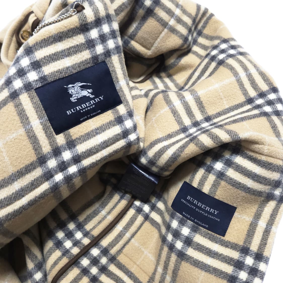 버버리 런던 클래식 후드 떡볶이 더플 코트 상품이미지8