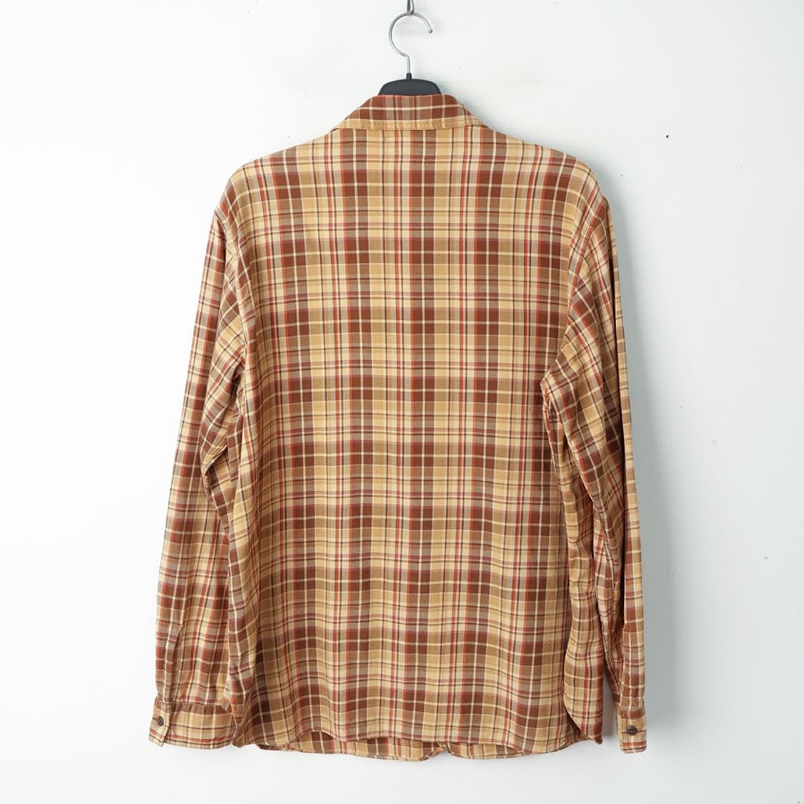 100/폴로 스포츠캐링턴 코튼 체크셔츠 상품이미지2