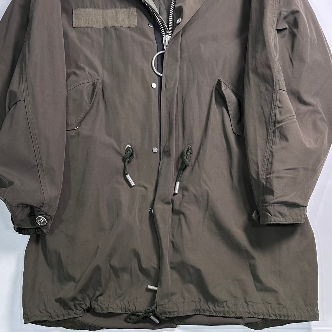 오프화이트 피쉬테일 파카  상품이미지3