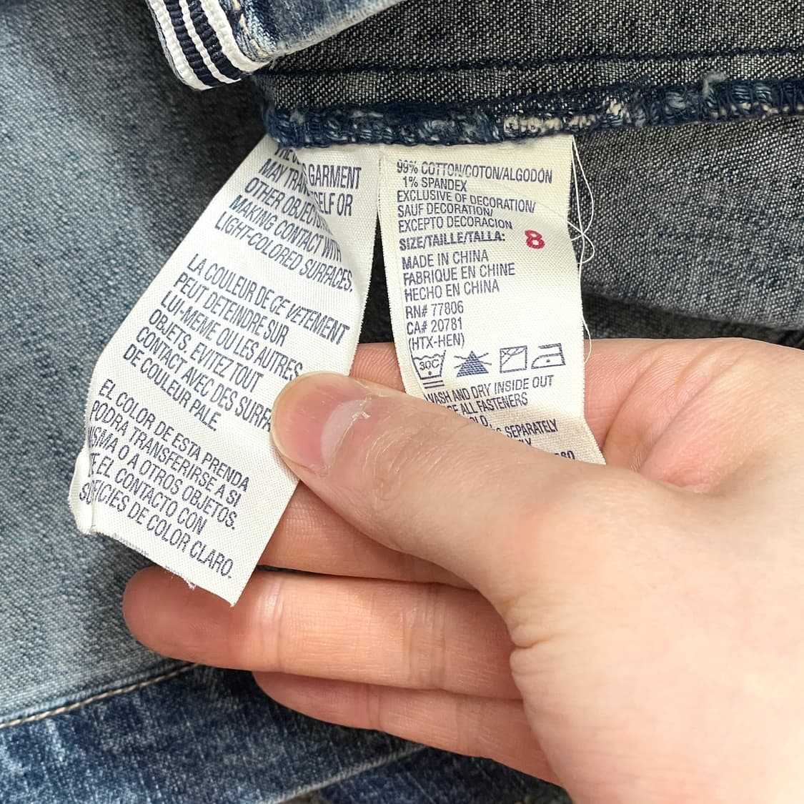 타미힐피거 데님 버튼 원피스 여성8 상품이미지7