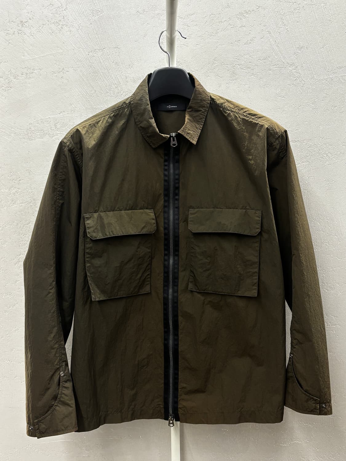 일꼬르소 남성 셔츠 자켓 105 카키 상품이미지2
