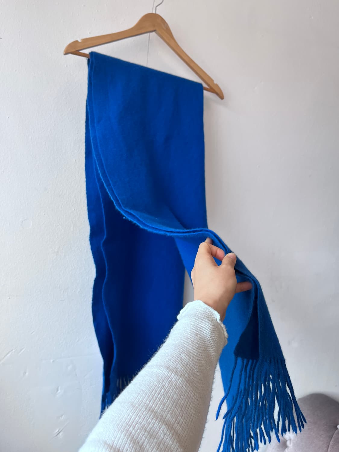 조셉 앤 스테이시 램스울 머플러 숄 상품이미지4