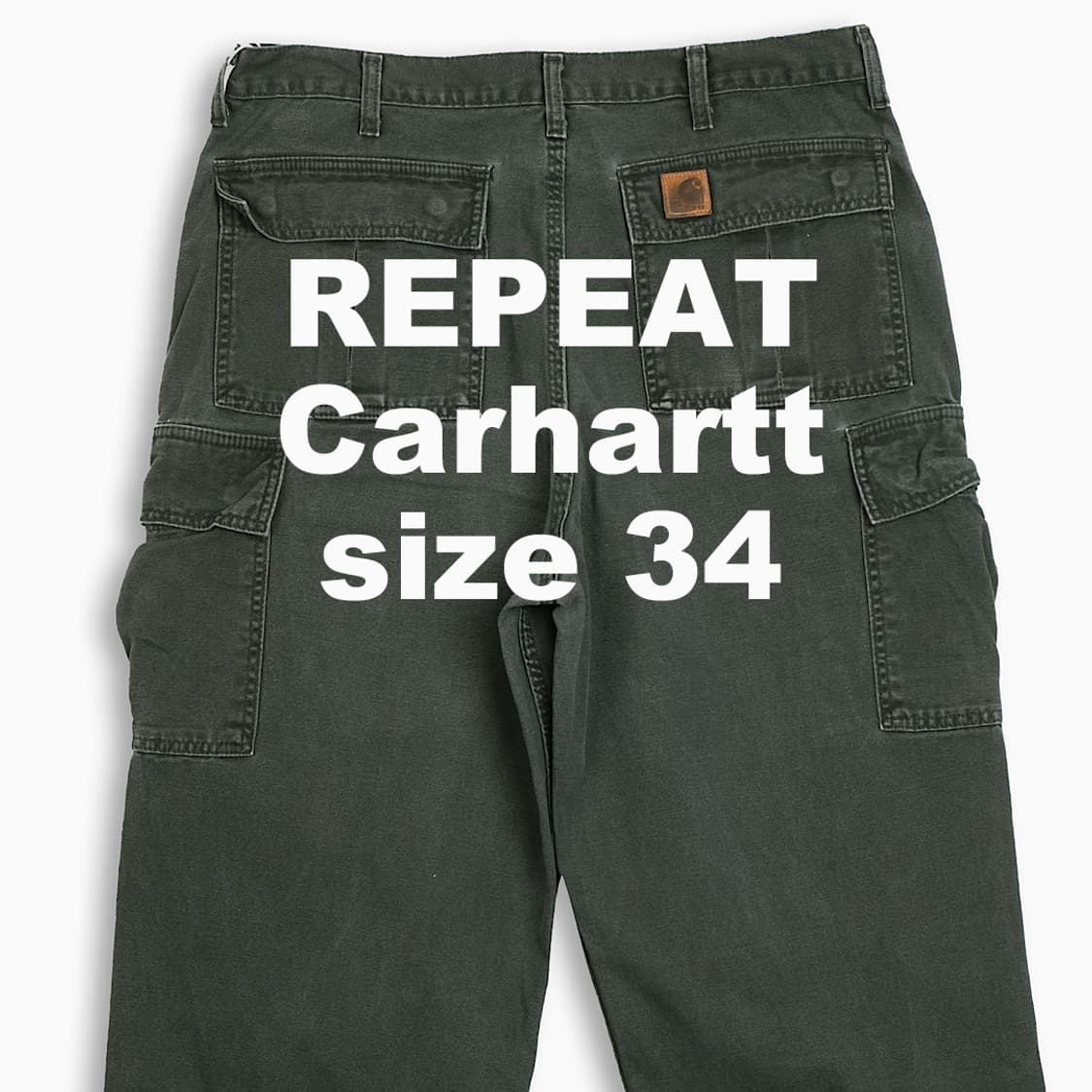 빈티지 칼하트 카고 워크 팬츠 34 인치 CH1483501 상품이미지1