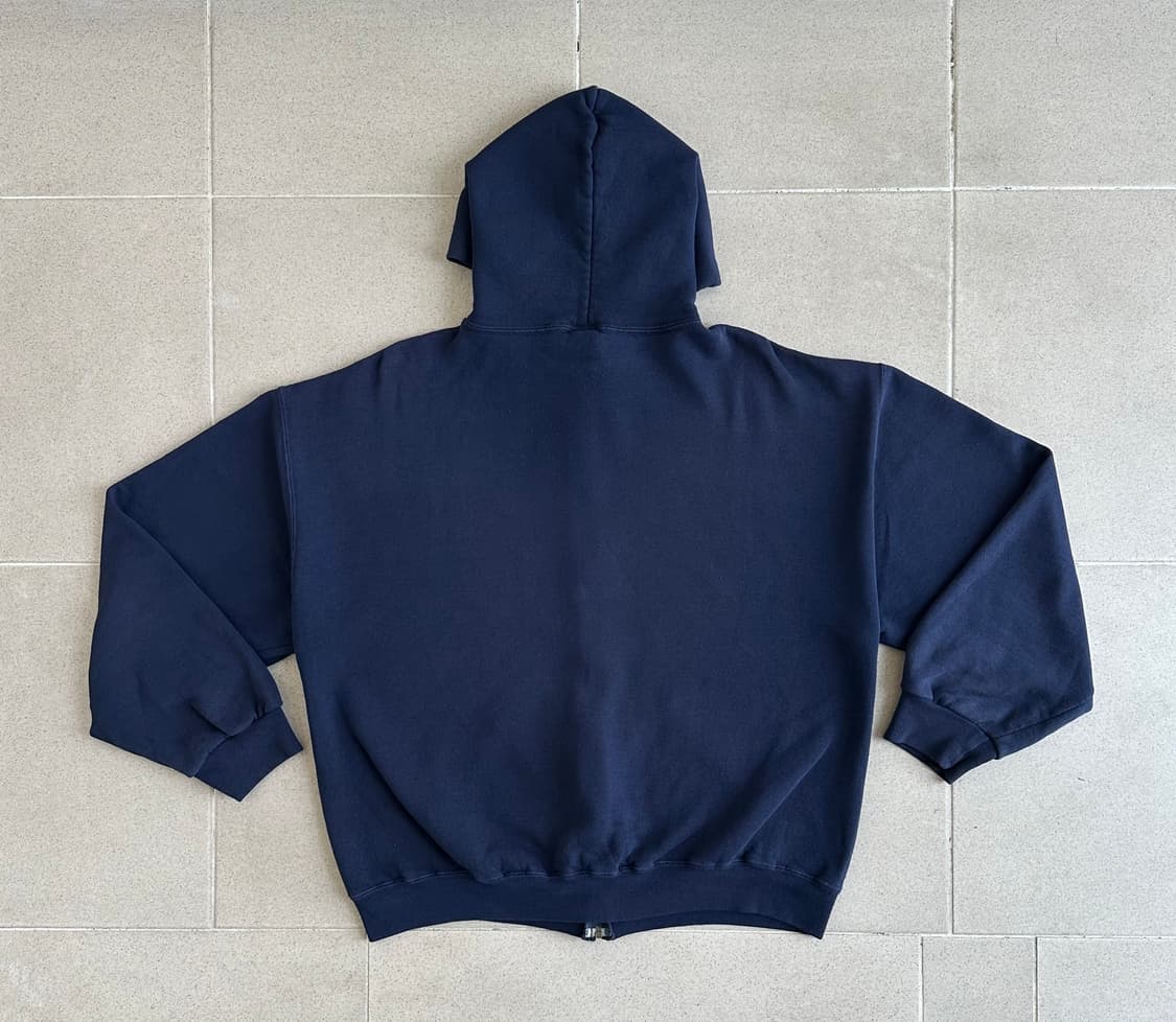 00s 빈티지 러셀 후드집업 네이비 L 상품이미지2