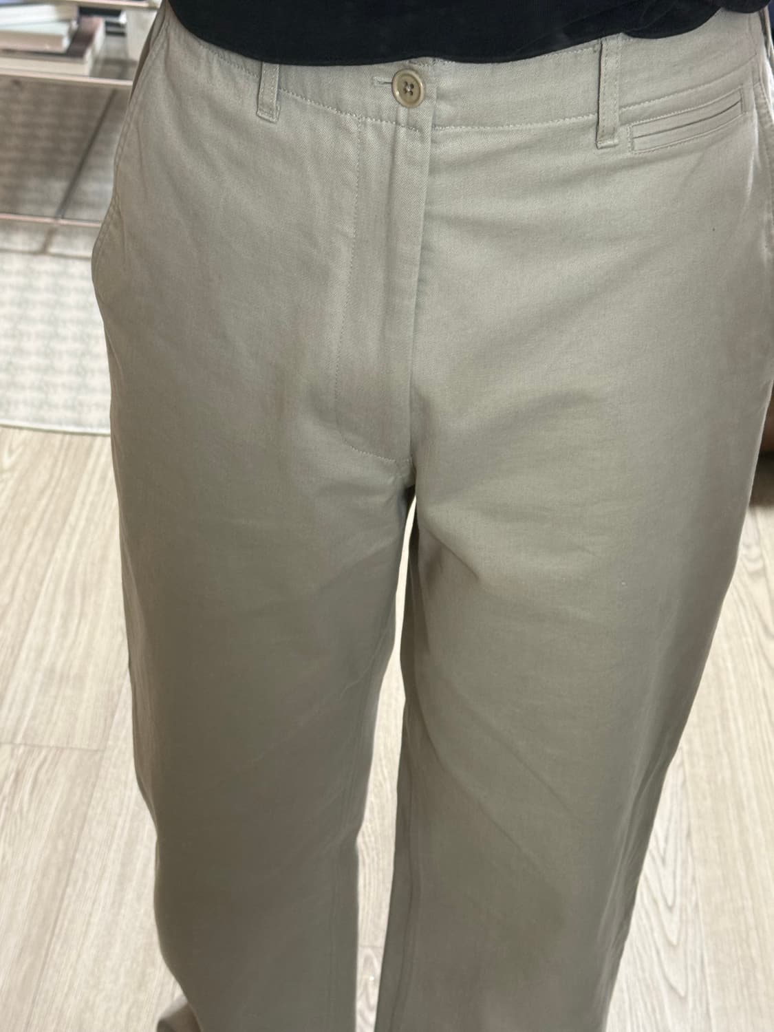 브라운야드 에센셜 치노 팬츠 스톤색상 4사이즈 판매 상품이미지4