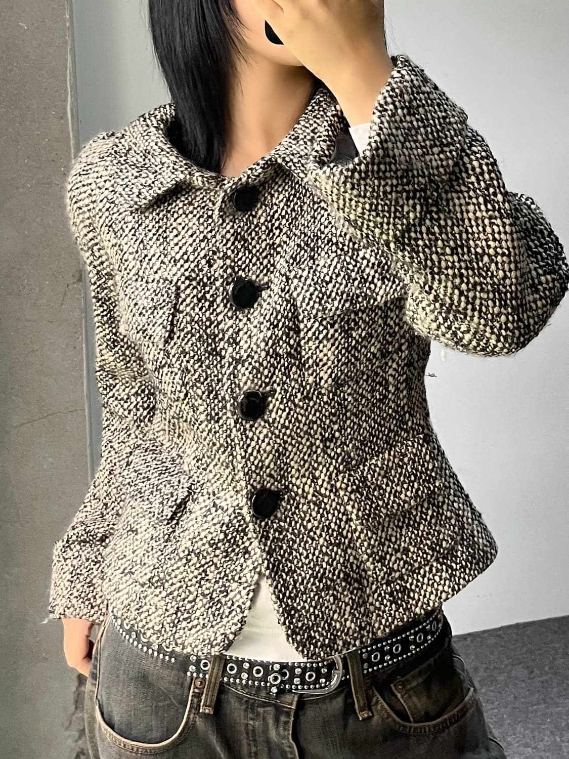 브룩스 브라더스 모헤어 트위드 수트 상품이미지1