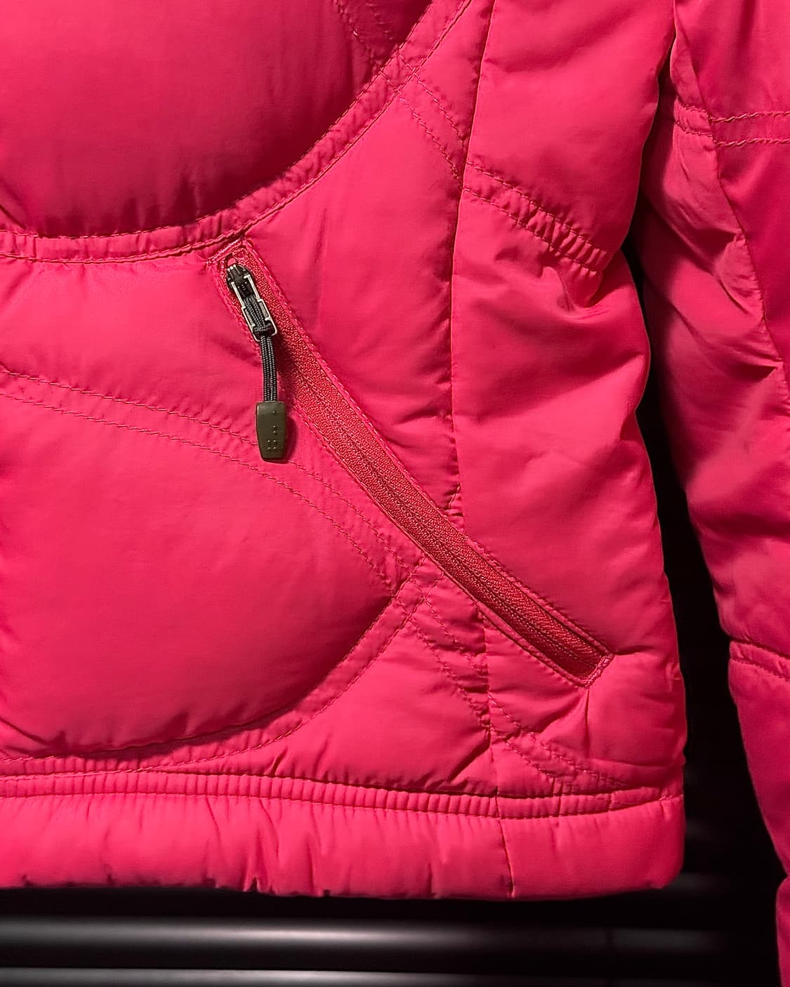 나이키 acg 핫핑크 550 하이넥 구스 다운 거위 패딩 경량 xs 85 상품이미지4