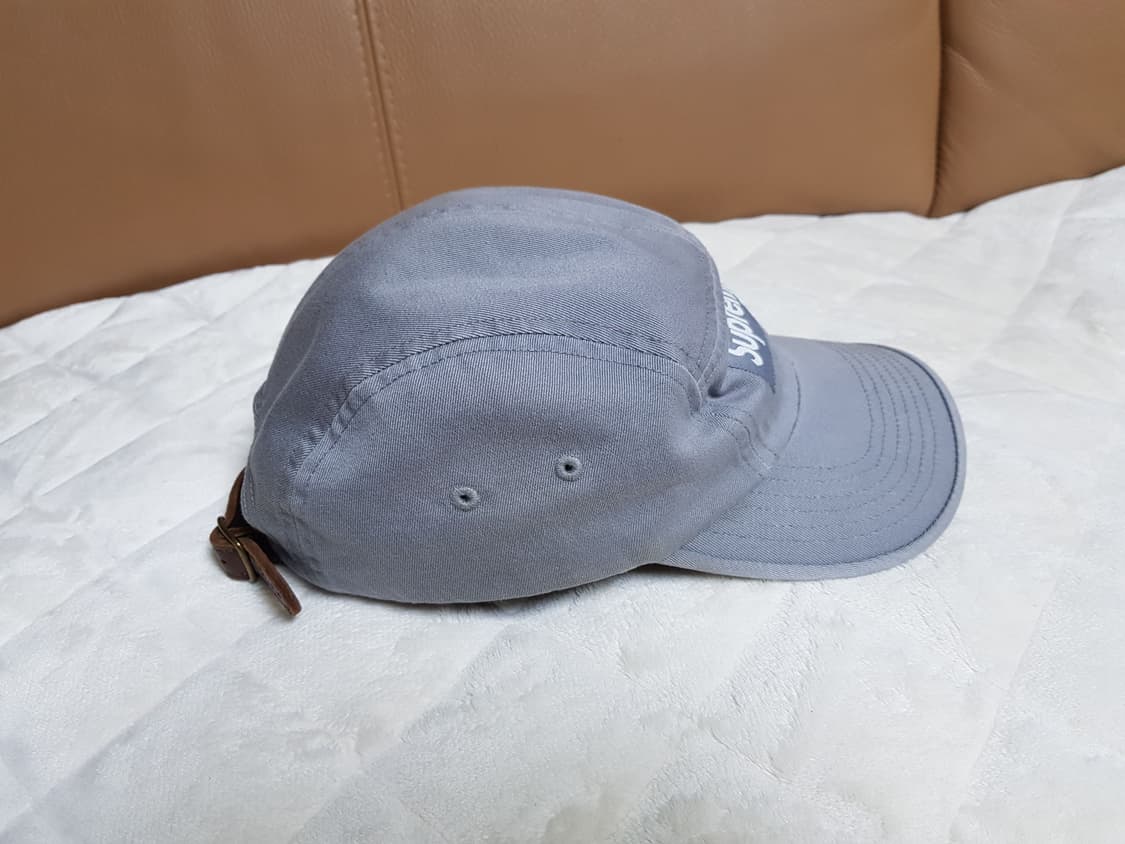 슈프림 워시드 치노 트윌 캠프캡 모자 볼캡 그레이 22SS 상품이미지3