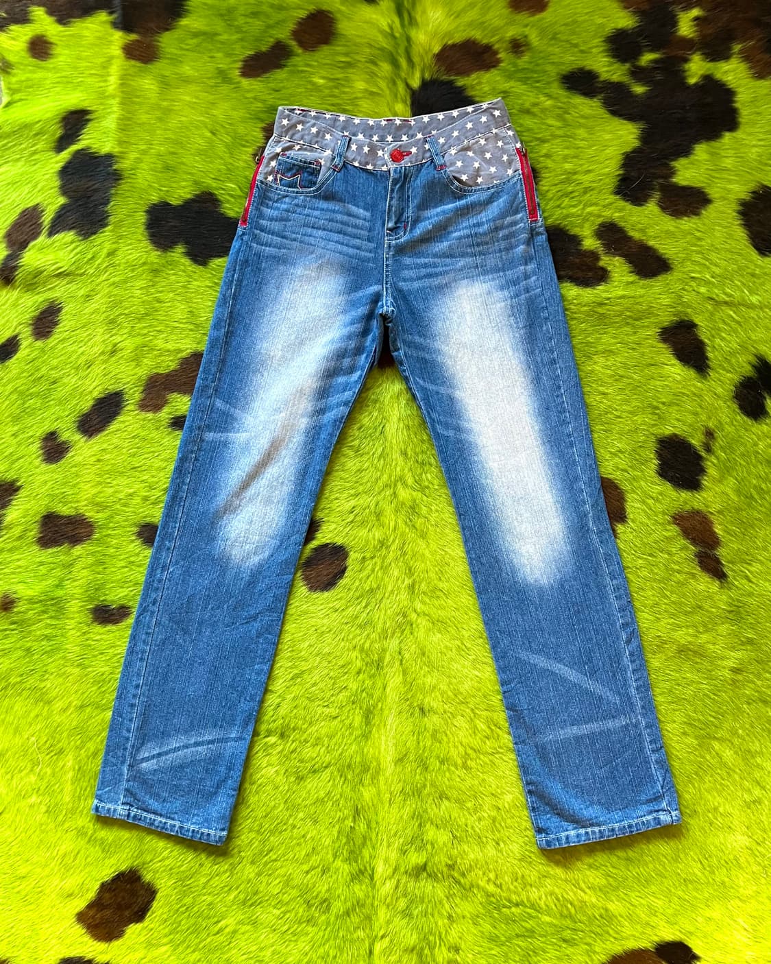 1990s Fiorucci Star Layered Denim Pants 상품이미지8