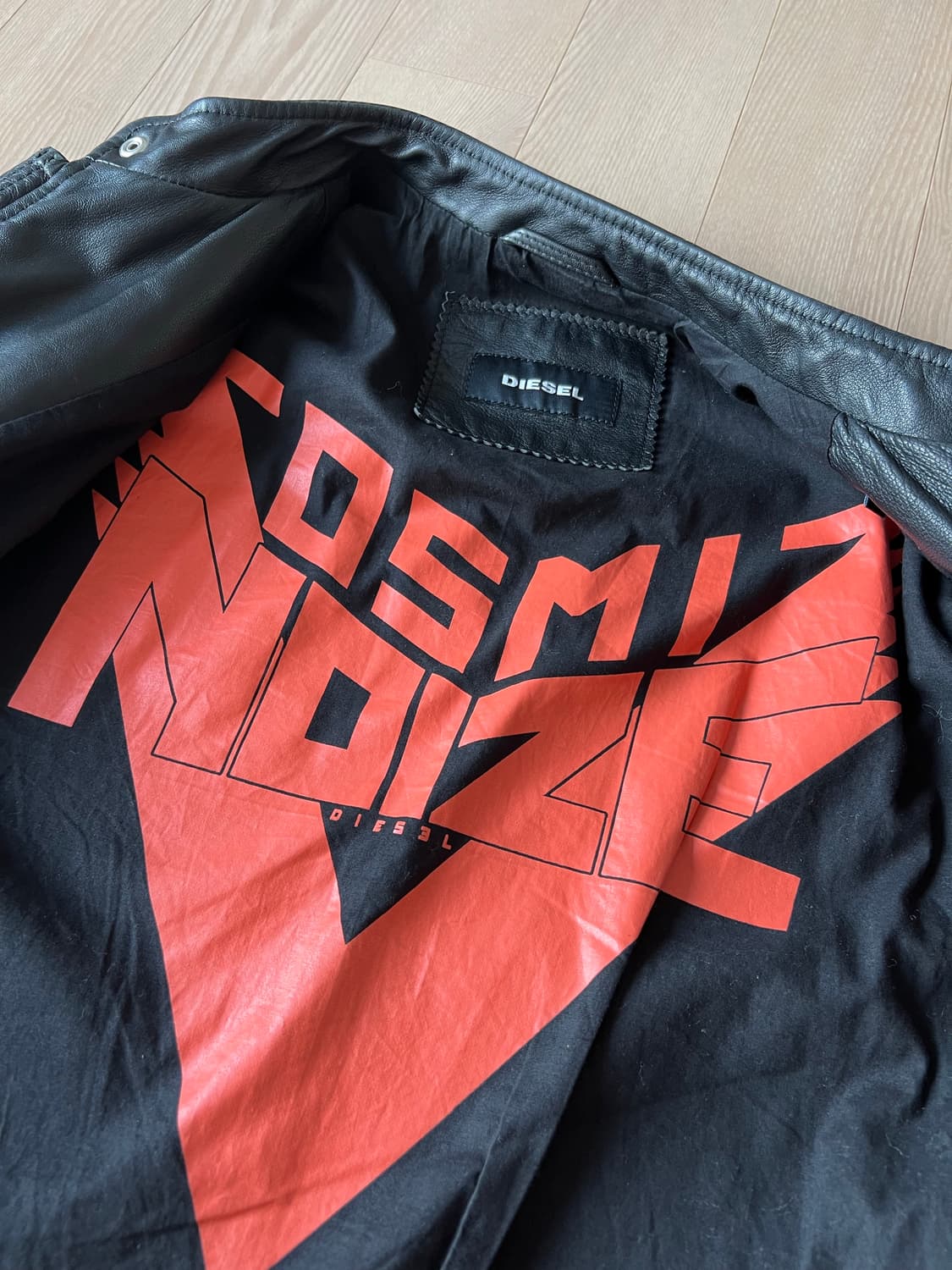 디젤 바이커 레더자켓 M 상품이미지6