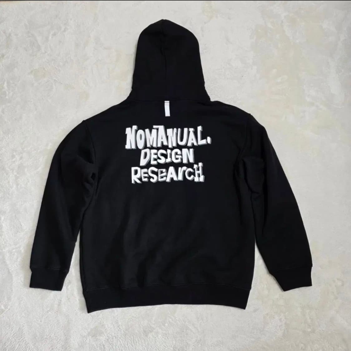 (M)노매뉴얼 백로고 후드티 상품이미지4