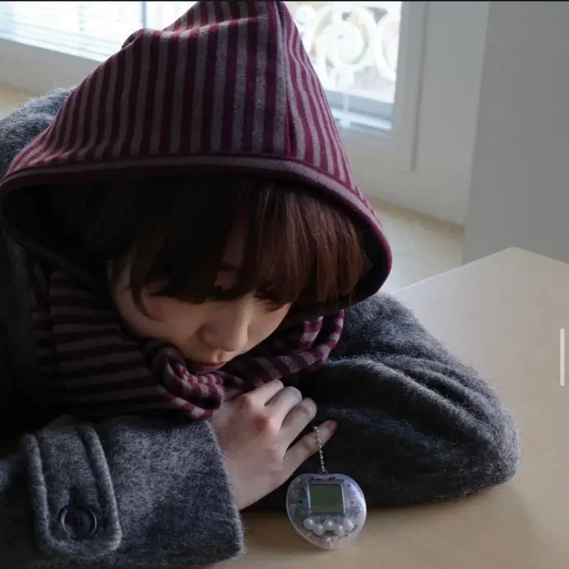인앤양인하모니 볼레로 머플러 가디건 스트라이프 yinandyang 상품이미지2