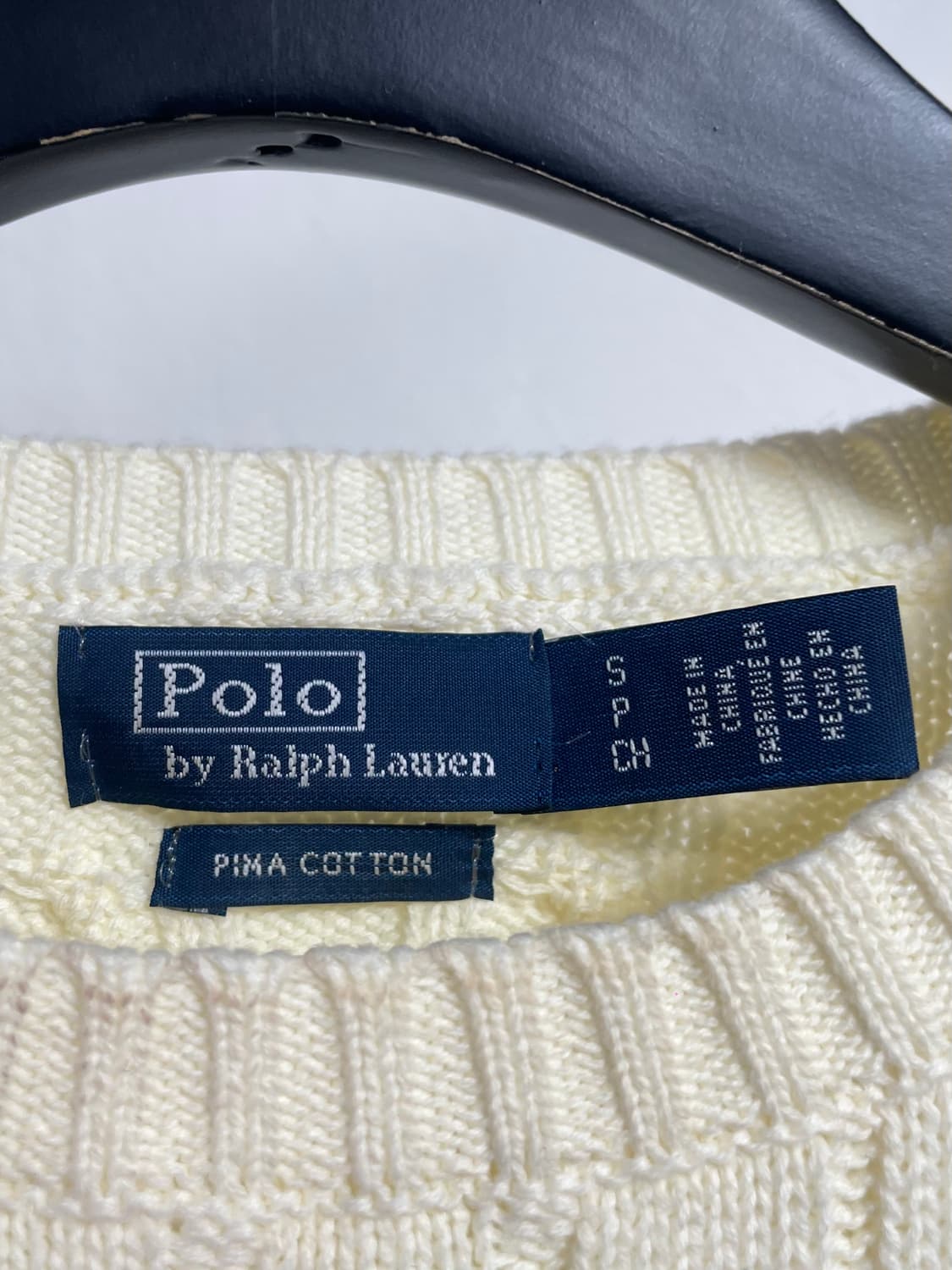 폴로 랄프로렌 우먼스 케이블 코튼 니트 (on.126) 상품이미지4