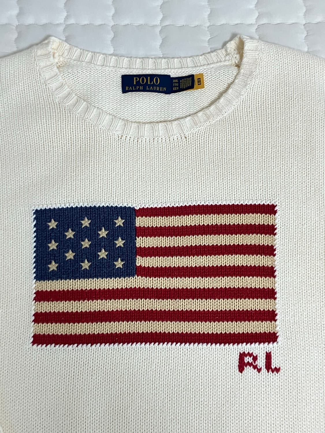 폴로랄프로렌 아이코닉 플래그 스웨터 XXL  상품이미지2