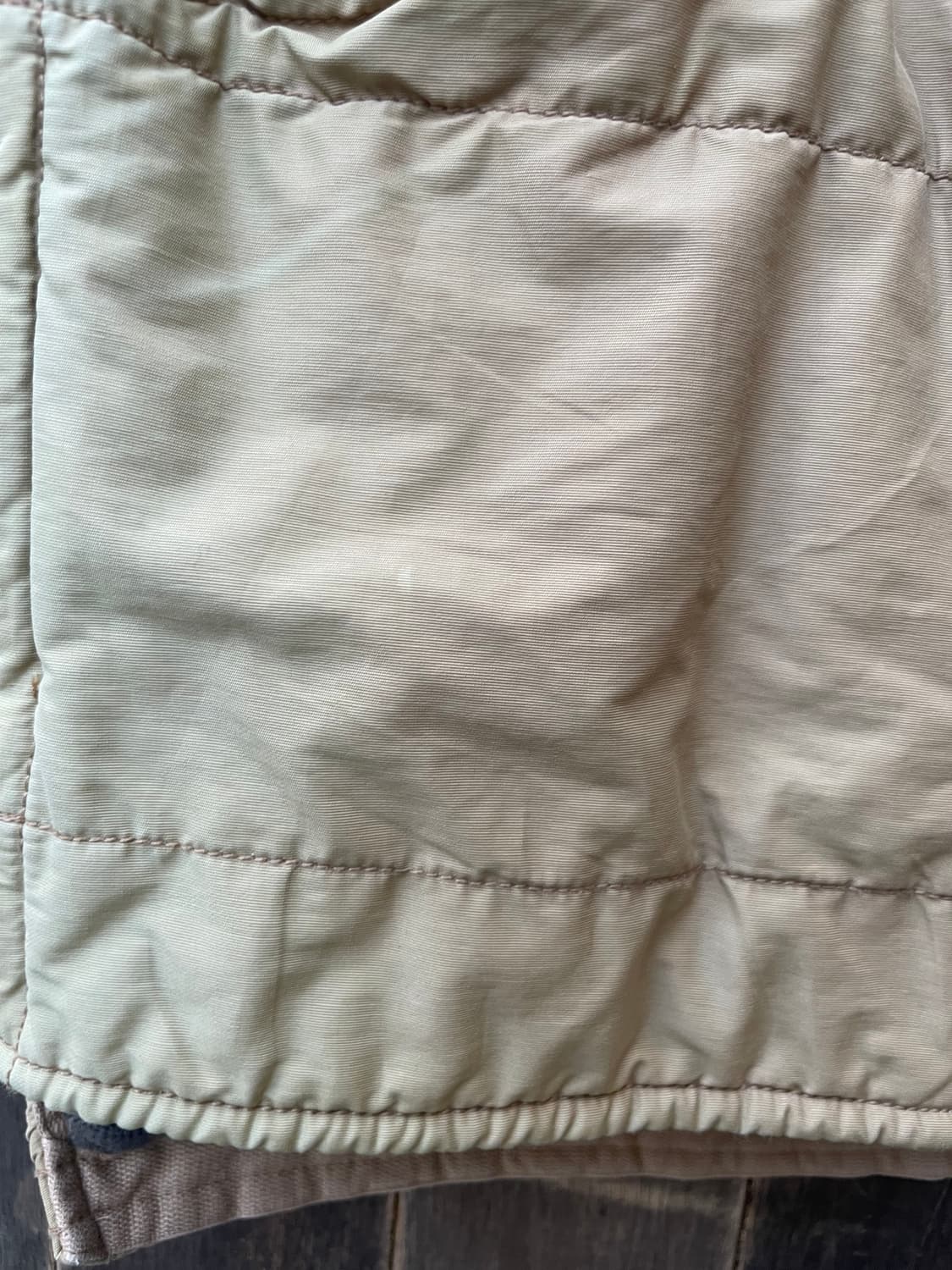 Classic Corduroy Collar Padded Vest 상품이미지3