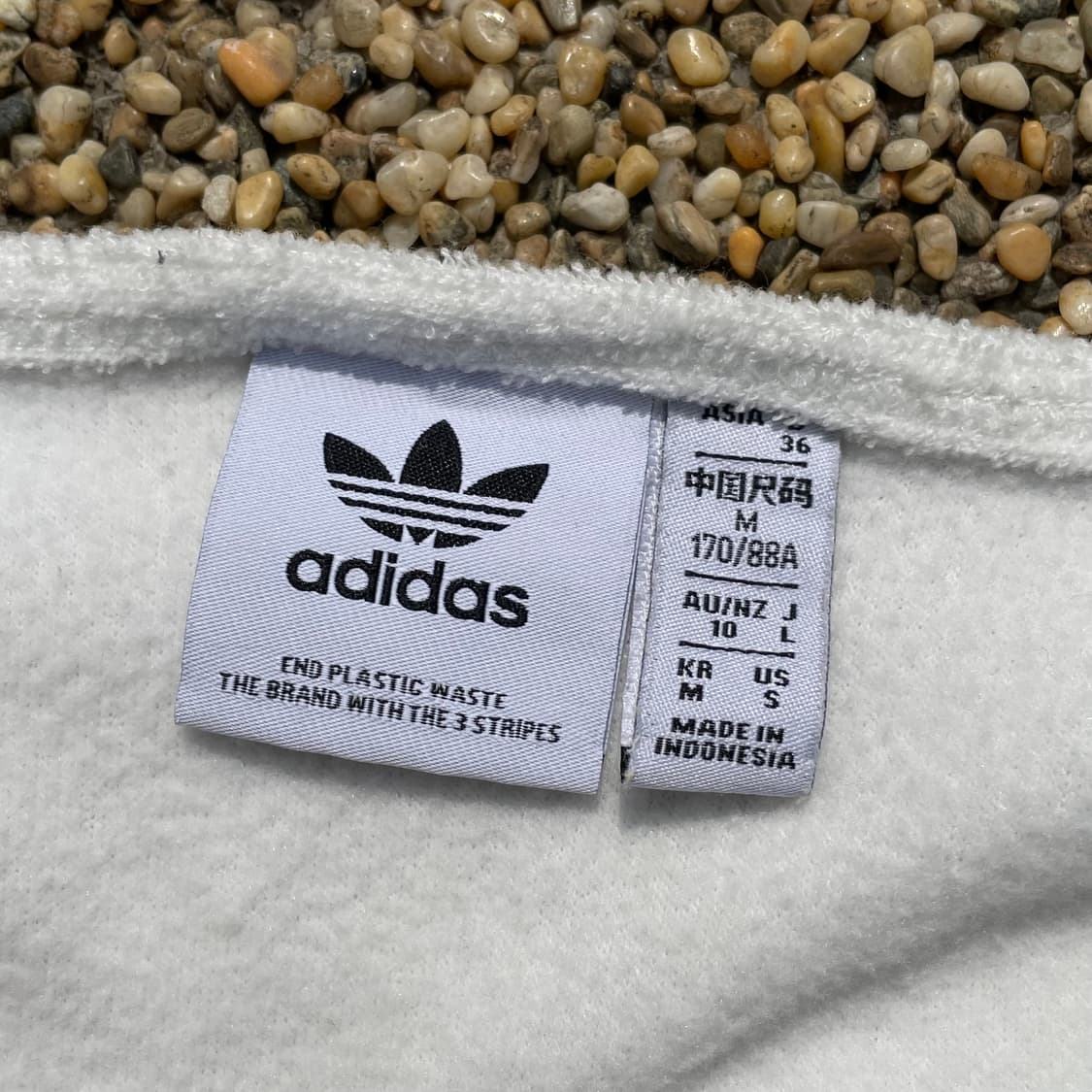 아디다스 파이어버드 신형택 화이트 테리 타월 트랙탑 져 상품이미지4