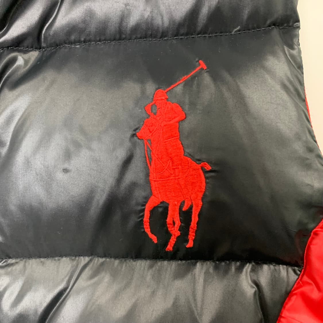 폴로 랄프로렌 빅포니 블랙 조끼 패딩  상품이미지4