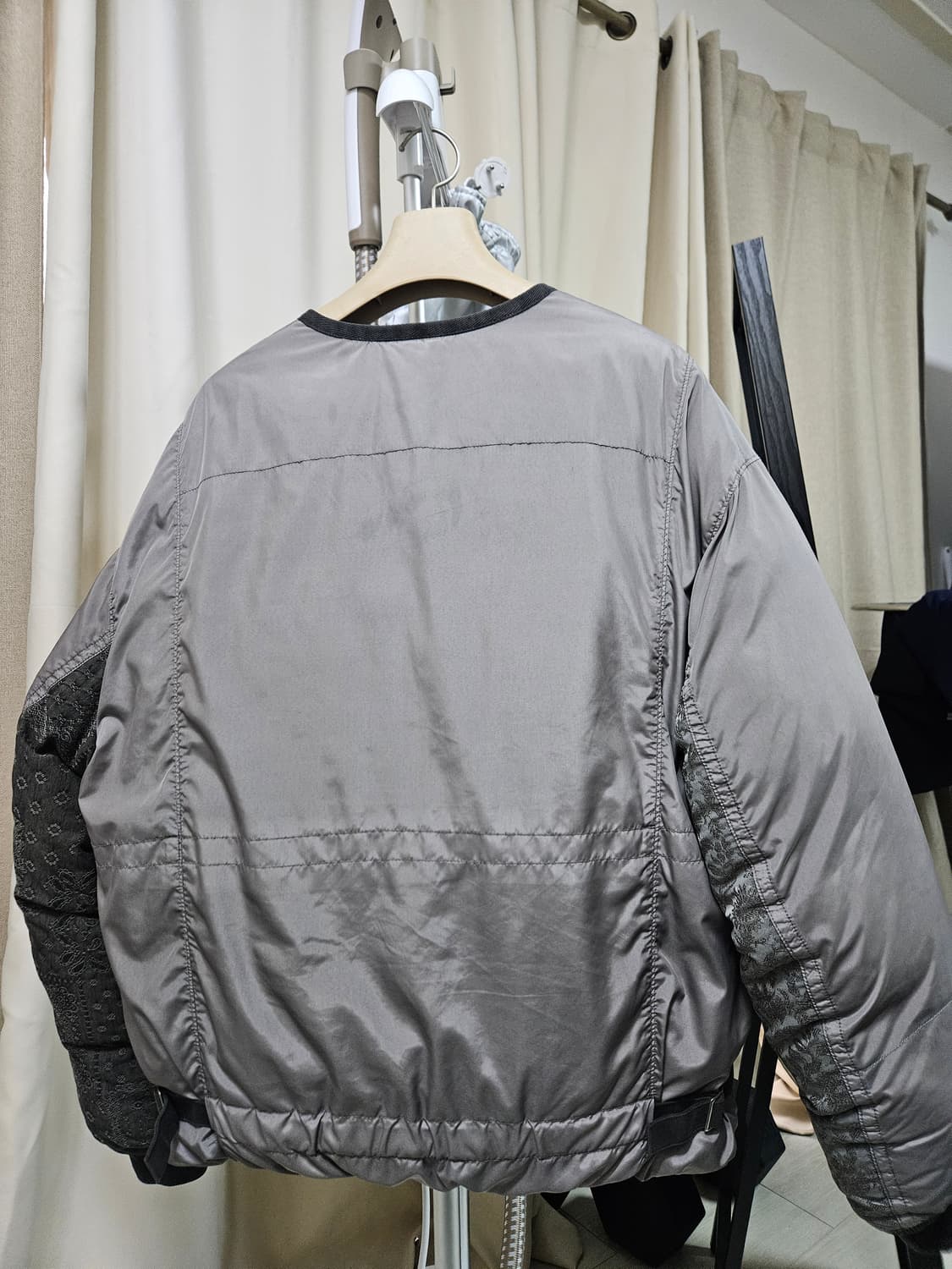 [4]폴리테루 24fw 플로럴 다운 라이너 상품이미지3