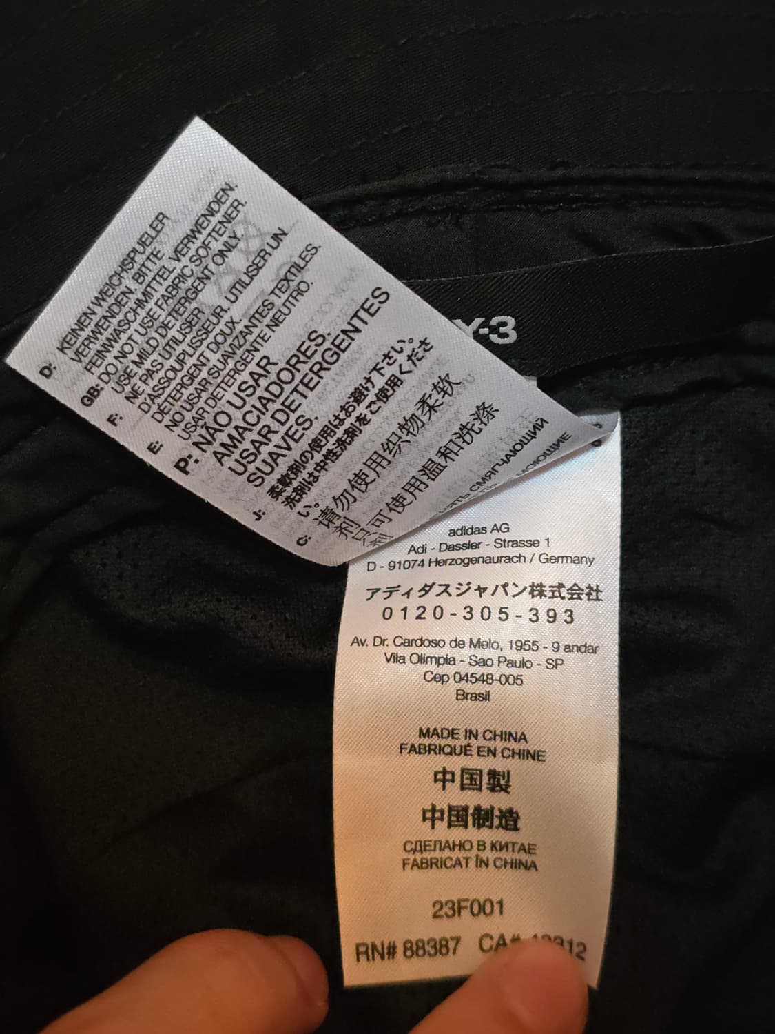 Y3 버킷햇 상품이미지5