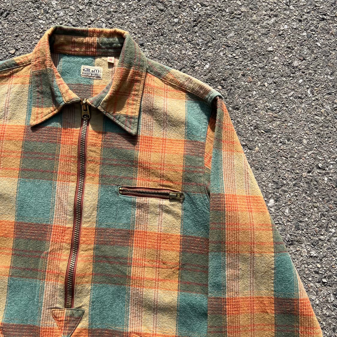 Gooseberry Lay & Co 플란넬 체크 풀오버 셔츠 상품이미지6