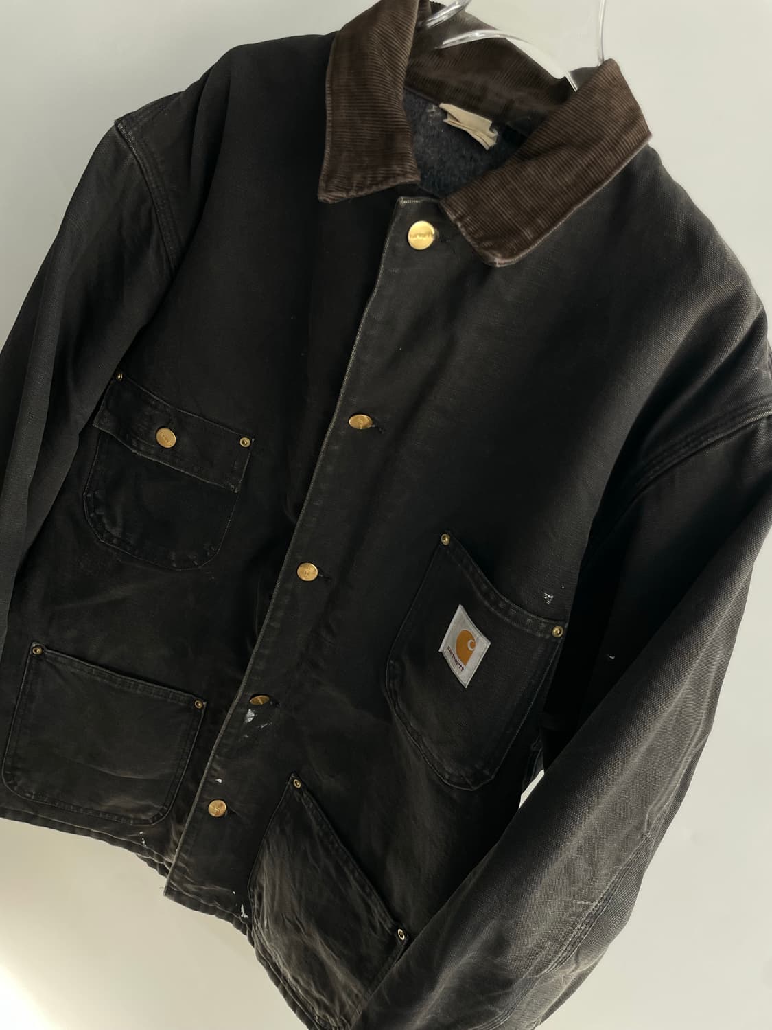 칼하트 C001 블랭킷 라이너 덕 캔버스 워크 초어 재킷(2XL) 상품이미지2