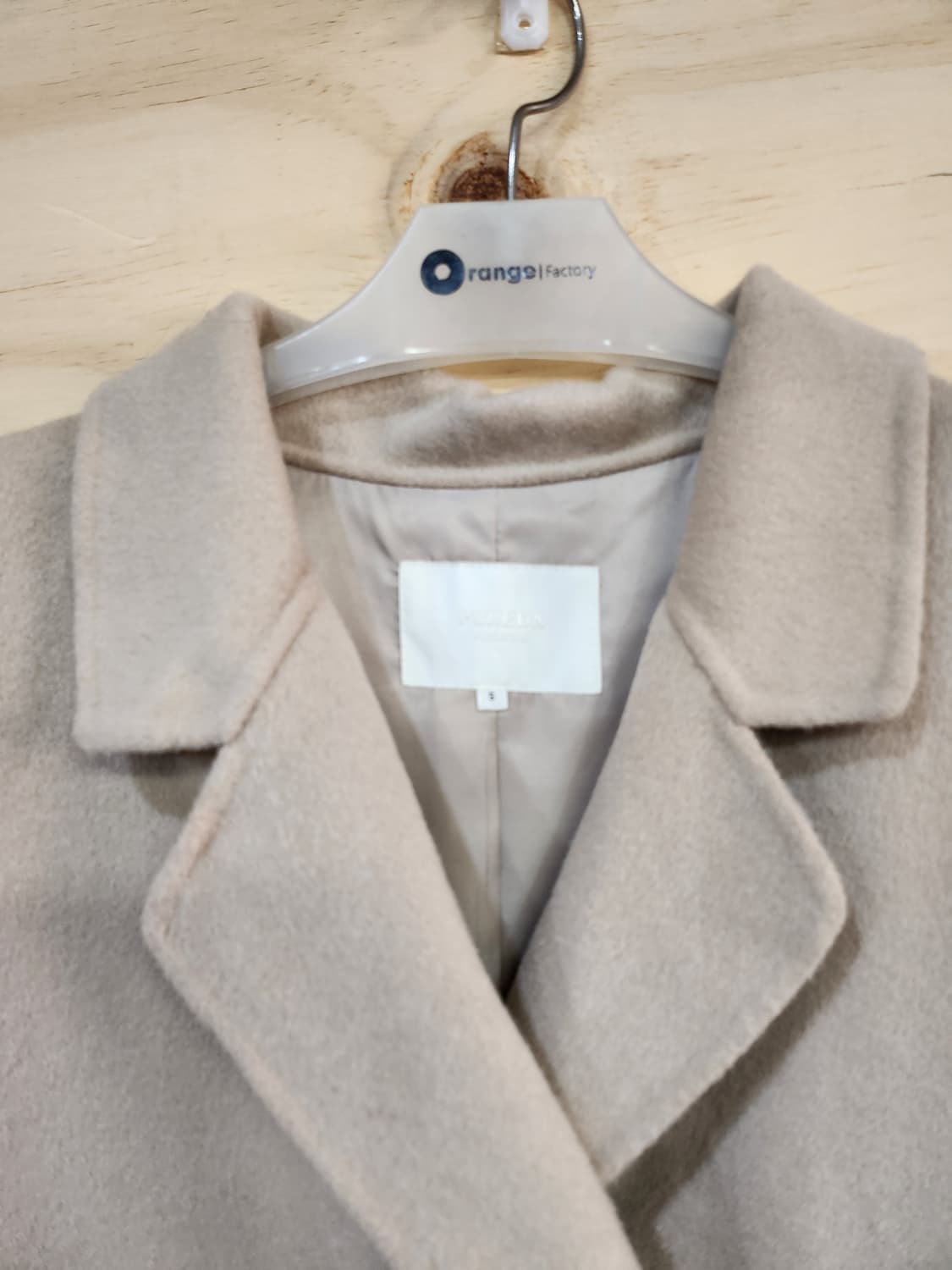 171) 퓨어다 울90 더블버튼 롱코트 상품이미지4