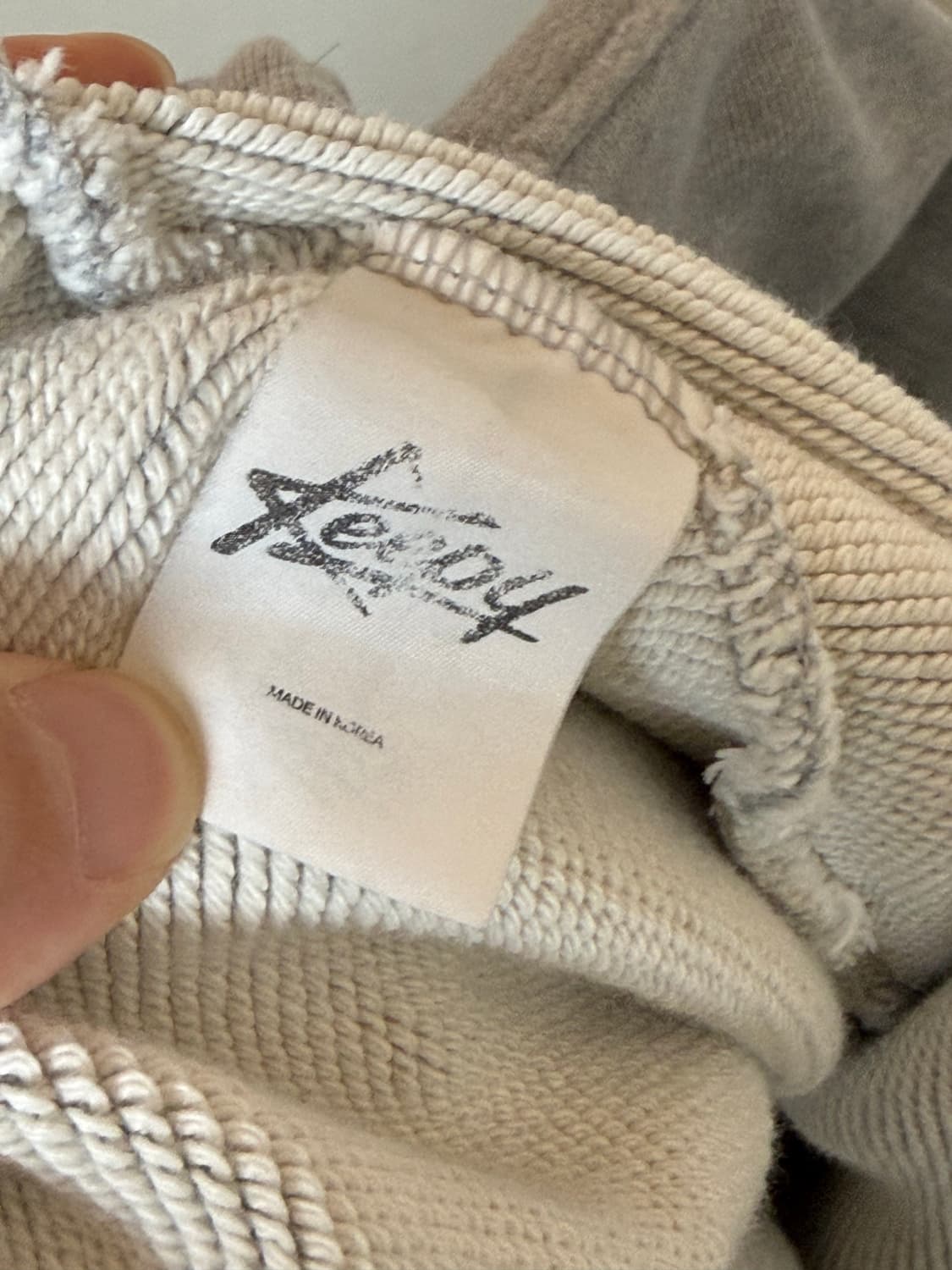 Keepy 그레이 후드티 상품이미지4