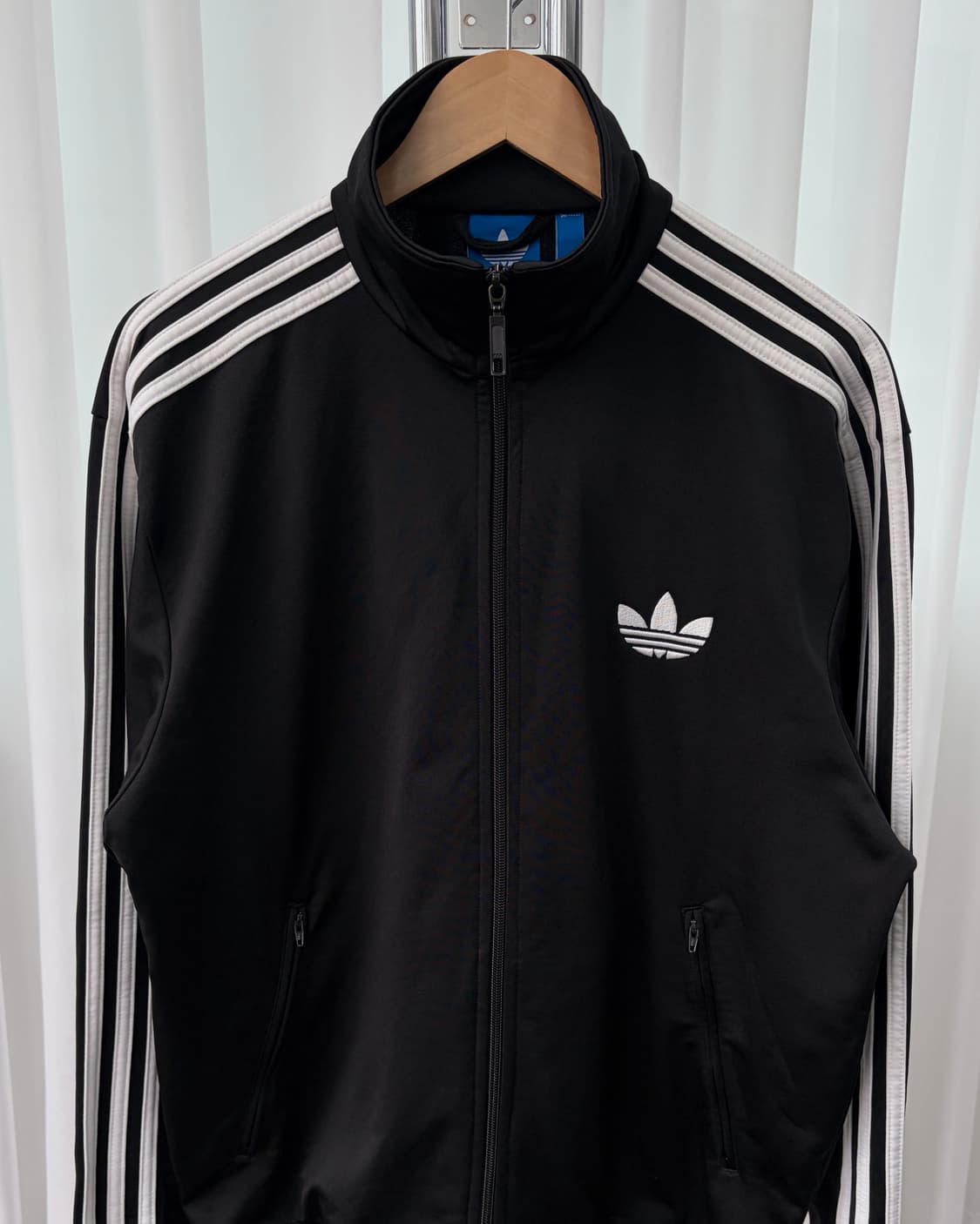 [2XL]아디다스 구형 파이어버드 블랙 트랙탑 져지 상품이미지4
