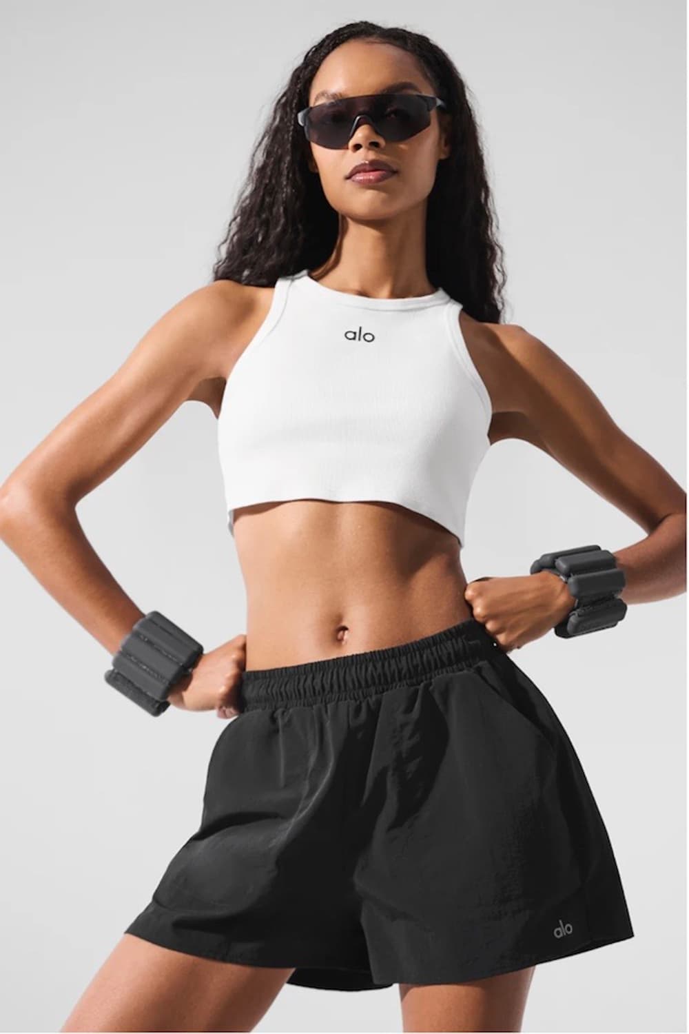 알로 탱크탑 화이트 S 상품이미지1