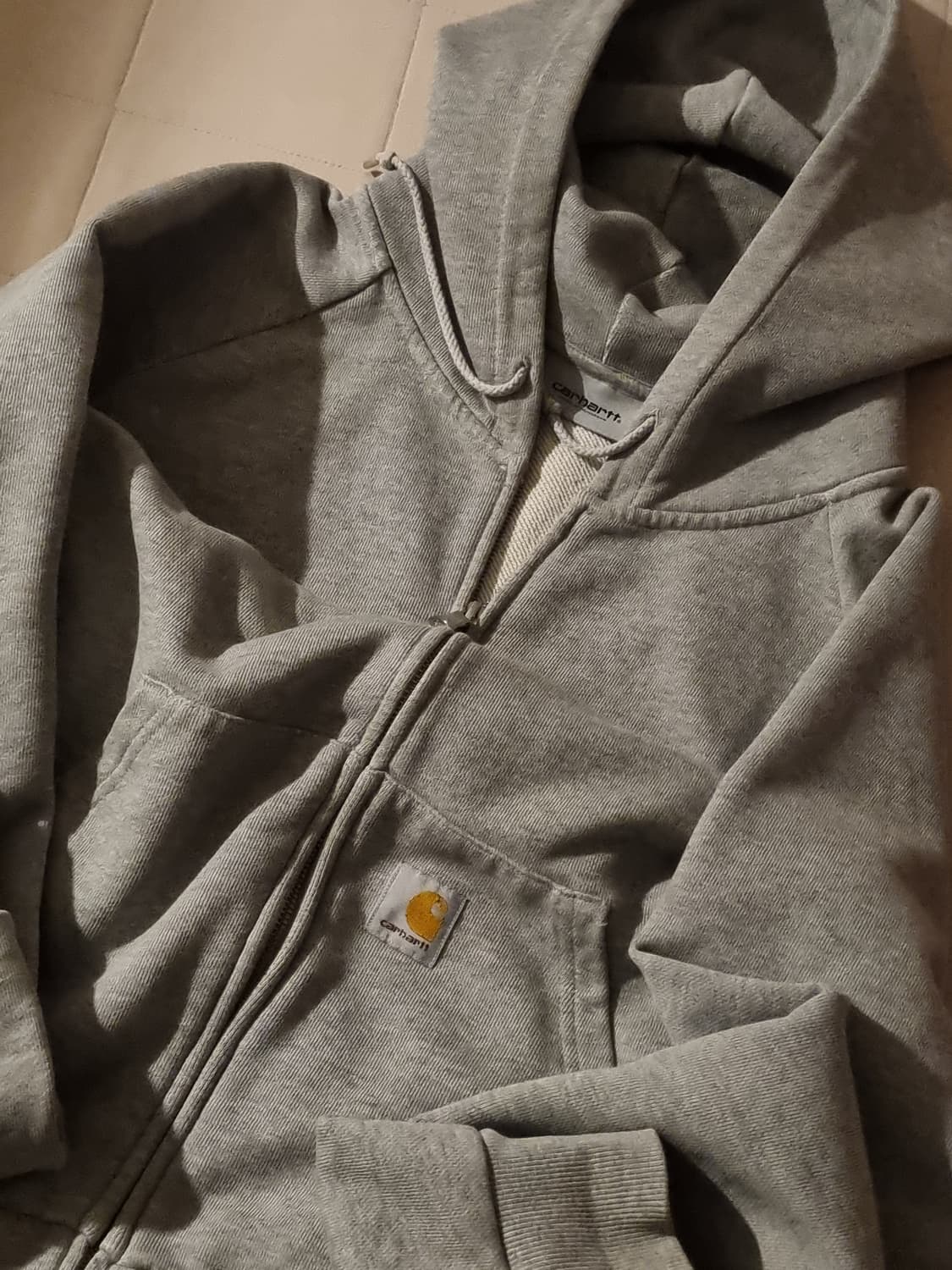 칼하트 후드집업 그레이 XL 상품이미지1