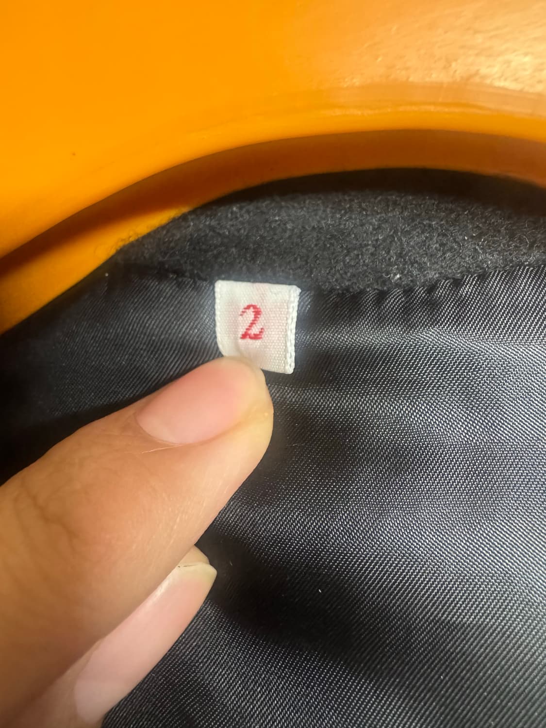 TOCC Mackinaw 램스울 블랙 코트 상품이미지7