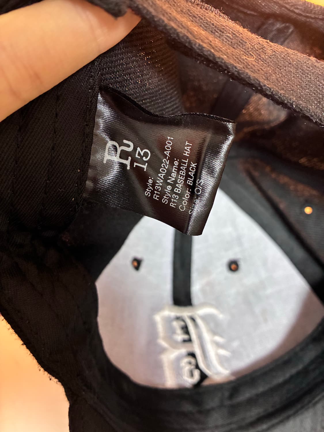 R13 알써틴 볼캡 상품이미지5