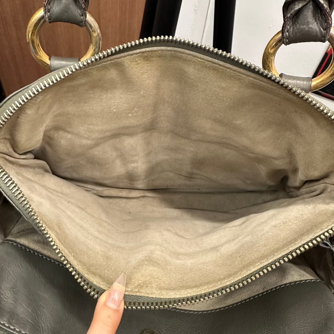 Marc Jacobs, Gray Leather Shoulder Bag  상품이미지9