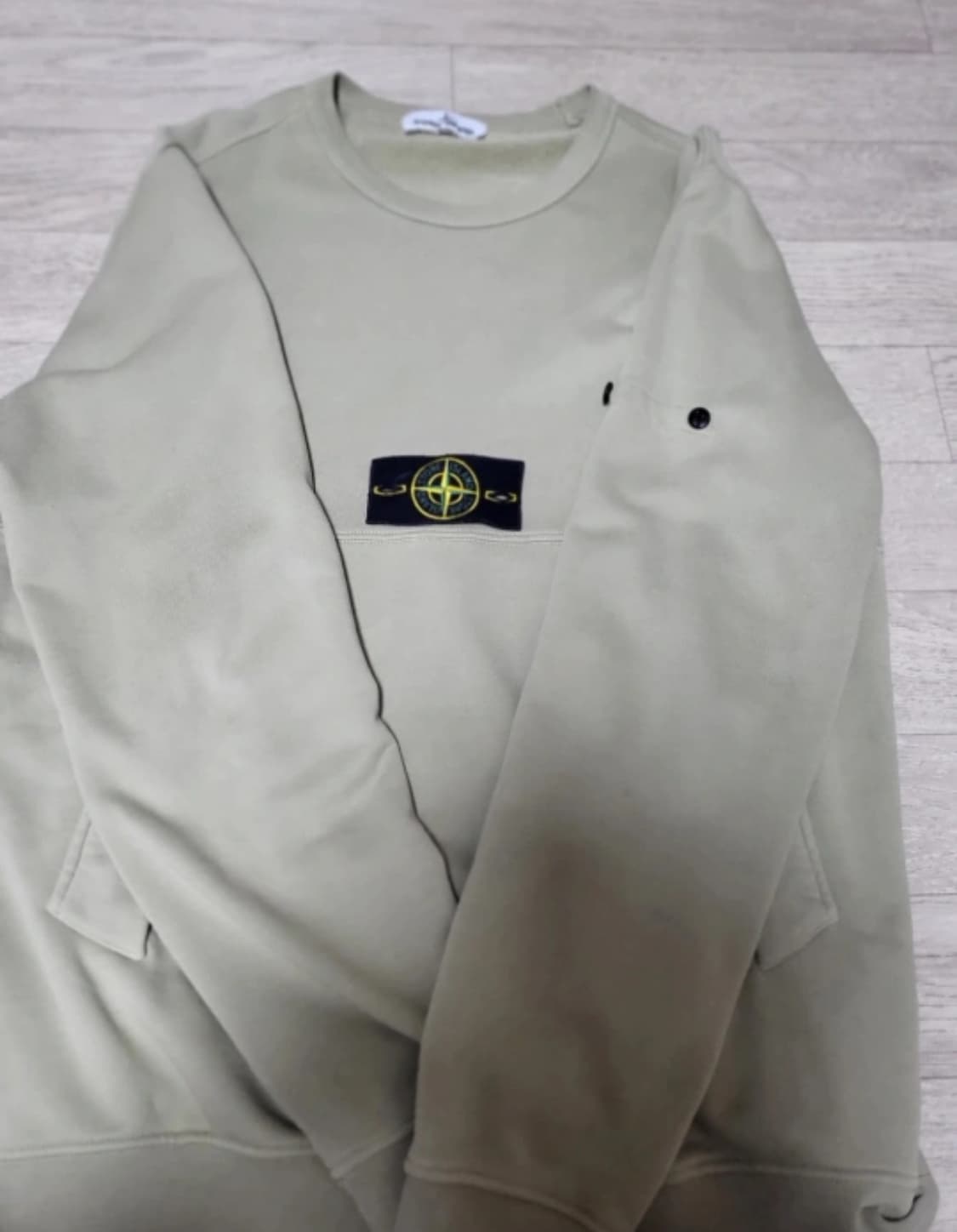 스톤 아이보리 맨투맨 m (100) 상품이미지1