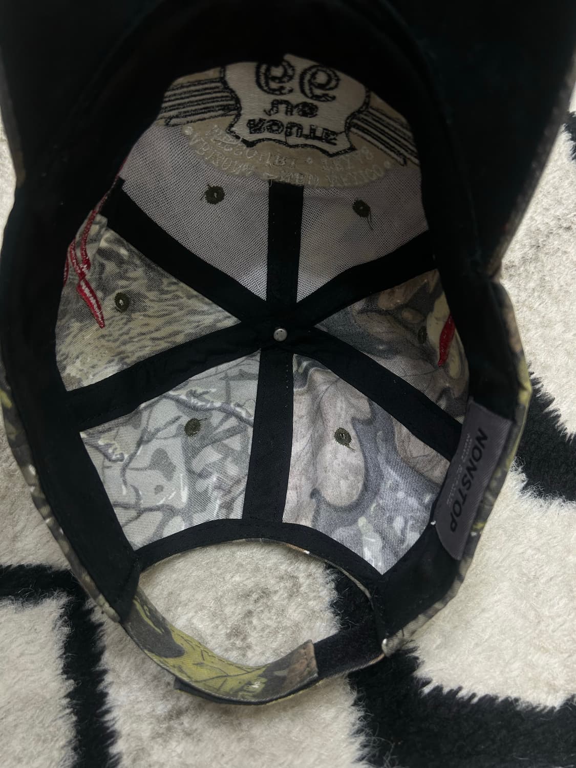 빈티지 리얼트리 자수 볼캡 상품이미지4