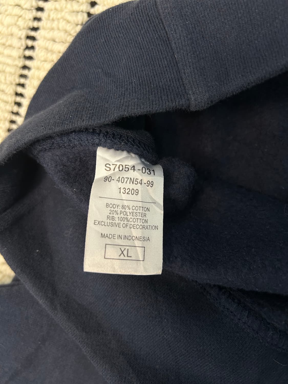 챔피온 (chmpion) 헤리티지 네이비 맨투맨 상품이미지5